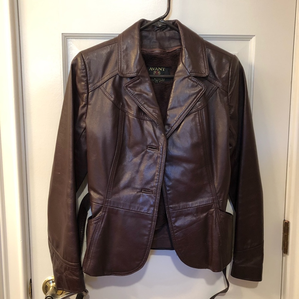 Vintage leather jacket